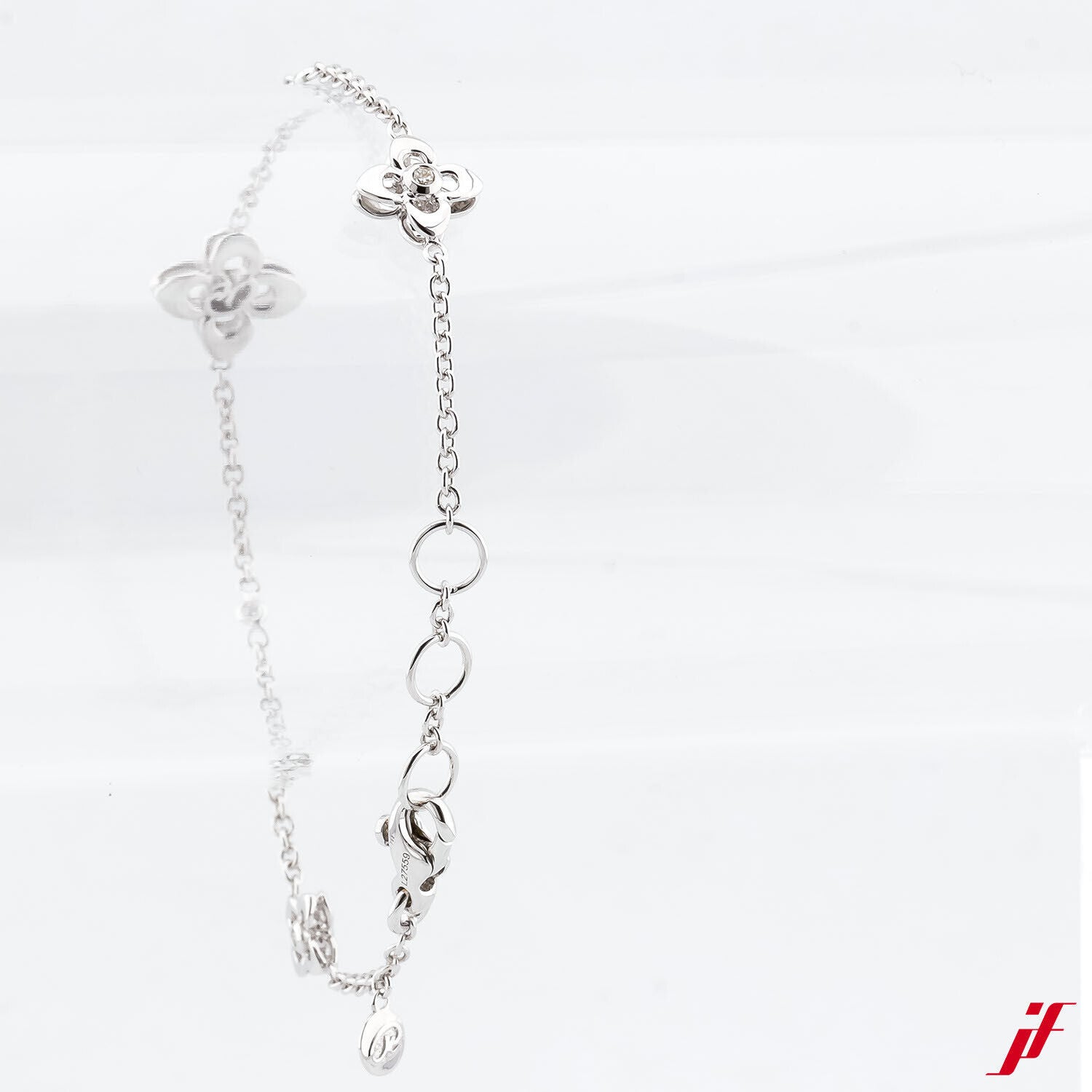 Rüschenbeck Just Jewels Armband 18K Gold 8 Diamanten 0,18ct - NP 2.970€