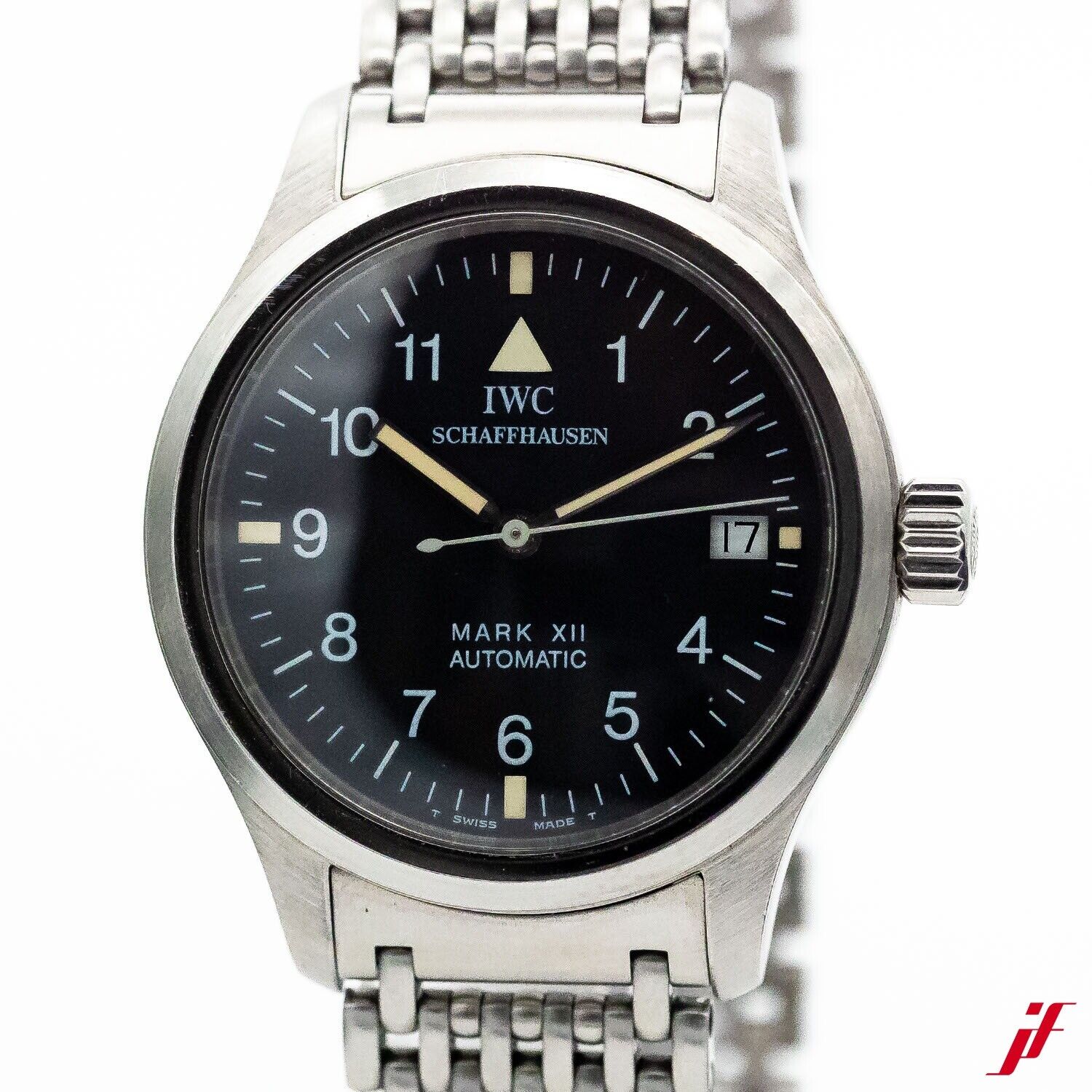 IWC Mark XII Flieger 36mm Ref.IW324102 Stahl Automatik Saphirglas 1998