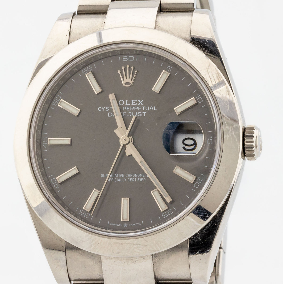 Rolex Datejust 41 126300 Fullset 2021 GEBRAUCHT AK27244