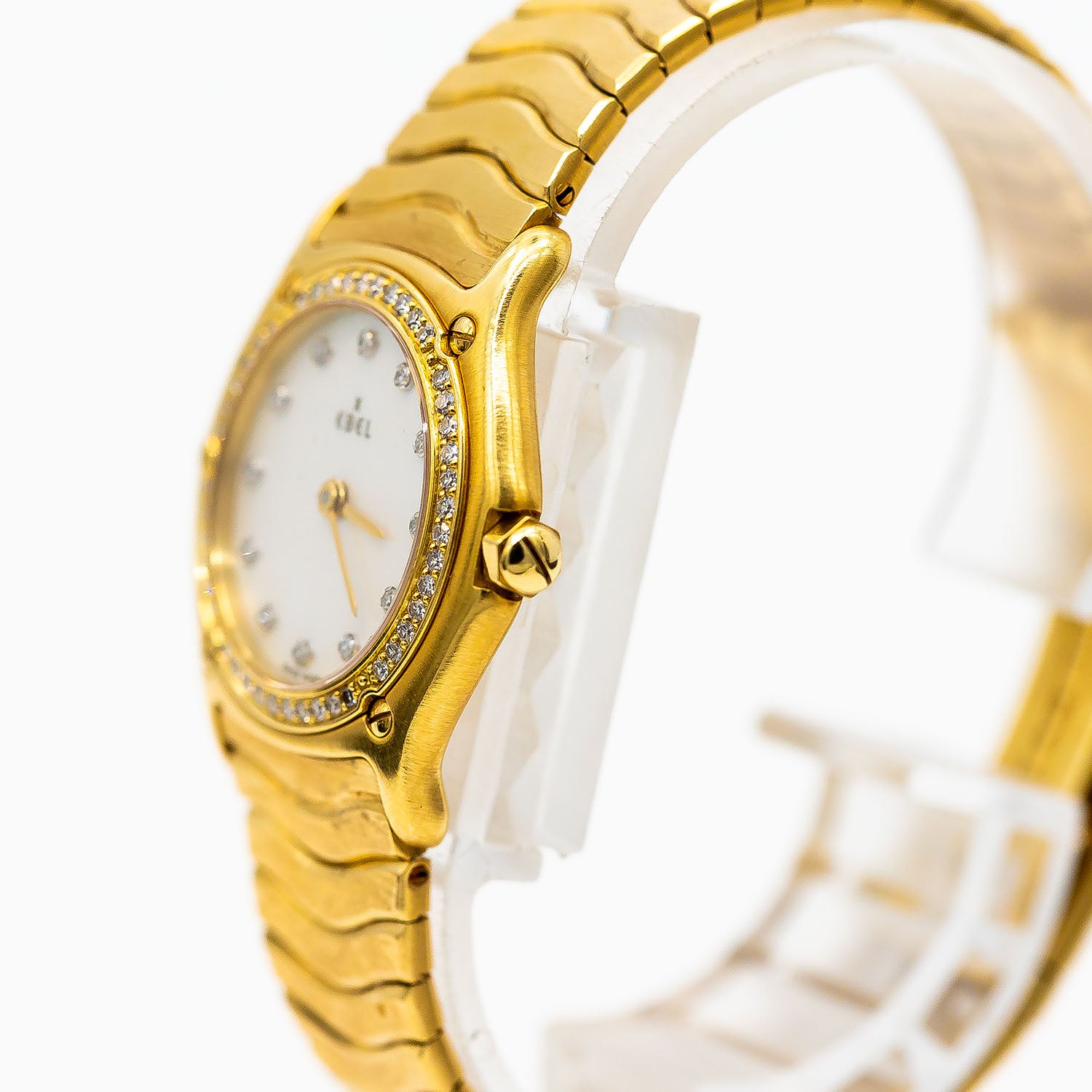 Ebel Sport Classic Ref.8090121 24mm 18K Gelbgold Quarz Diamant