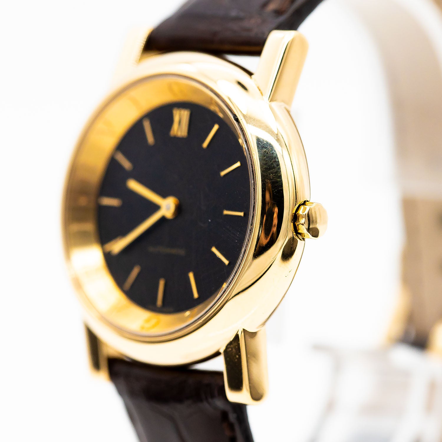 Bulgari Anfiteatro Limited Edition 496/500 Ref.AT35GLAUT 35mm Gelbgold Croco Automatik